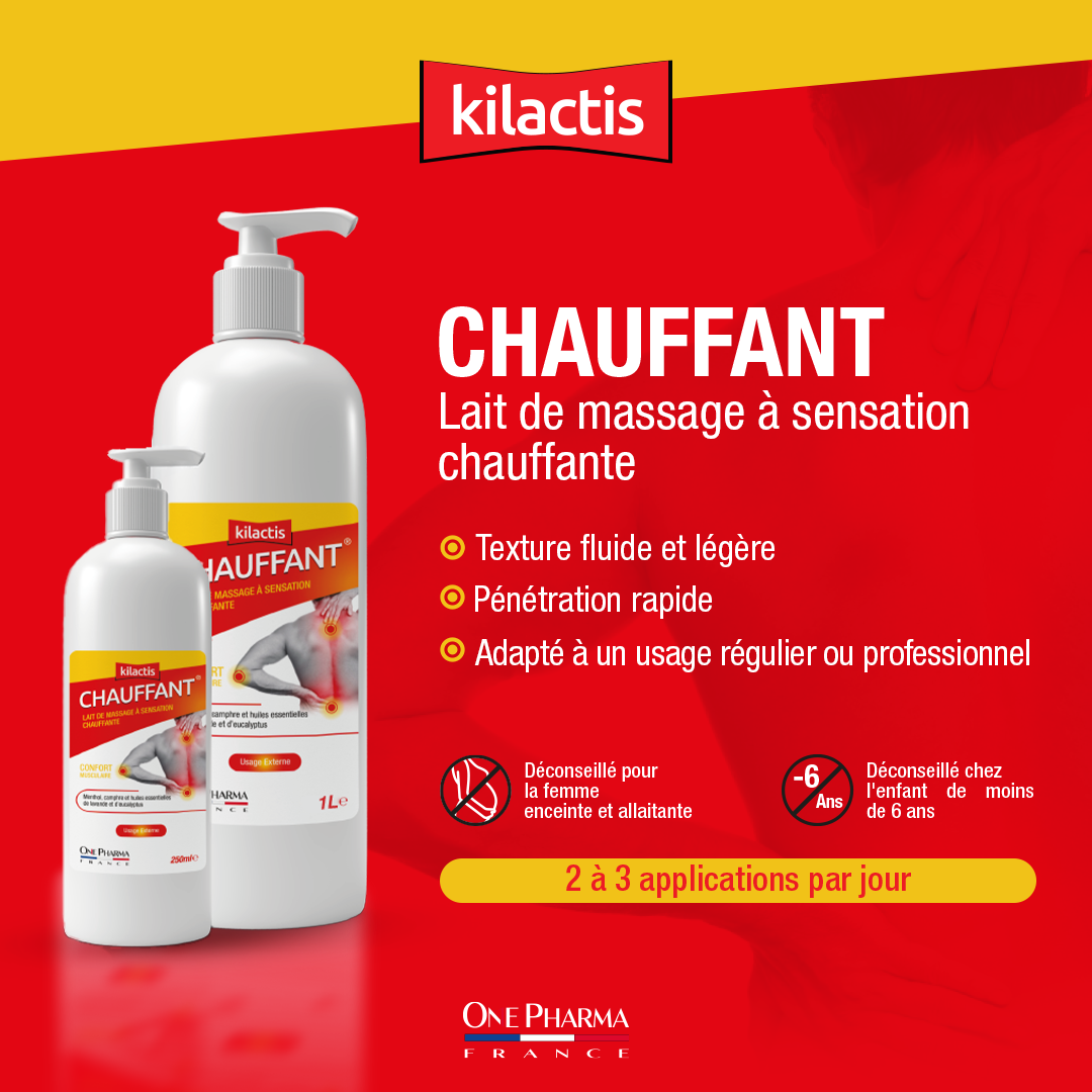 KILACTIS Chauffant - Lait de massage – Image 4